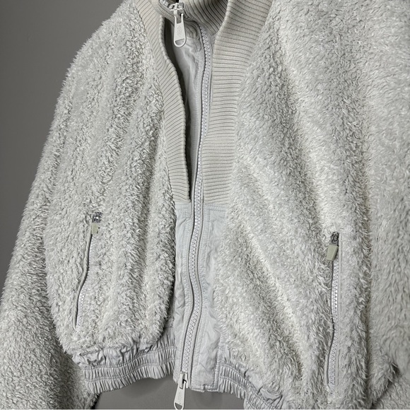 Free People Movement Gear Up Sherpa Jacket in Pearl - Picture 4 of 9